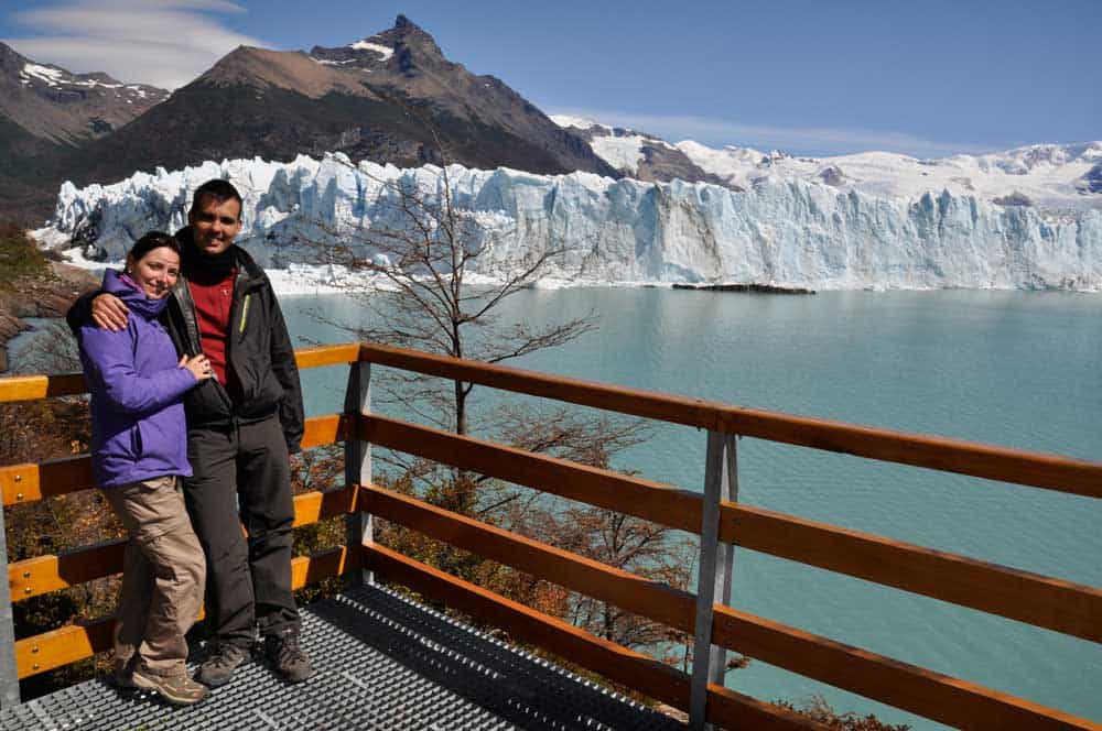 Vista de la pasarela, Glaciar Perito Moreno, Argentina