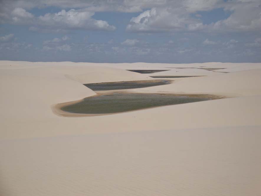 Panorama del deserto di Leçois Maranheses
