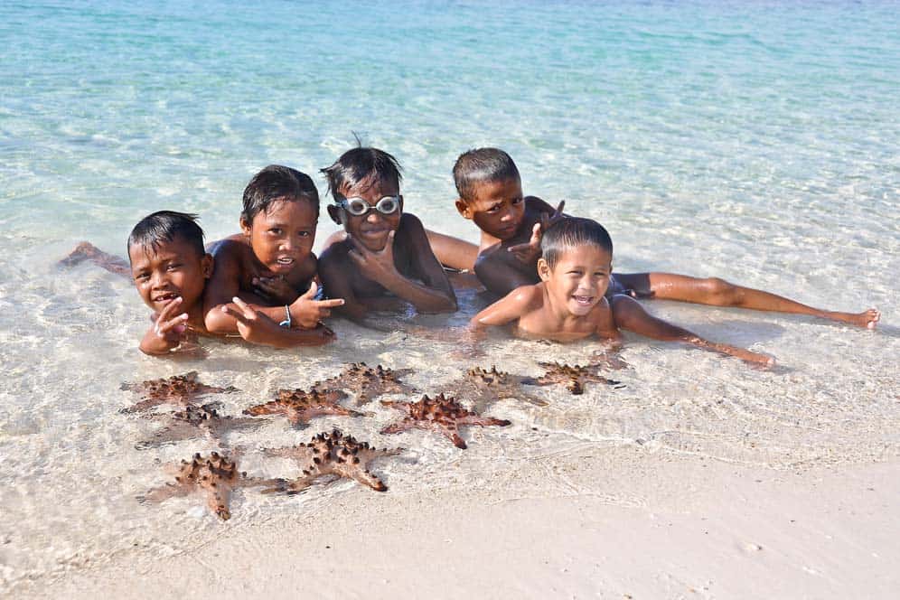 Bambini isola Malapascua | Viaggio Filippine