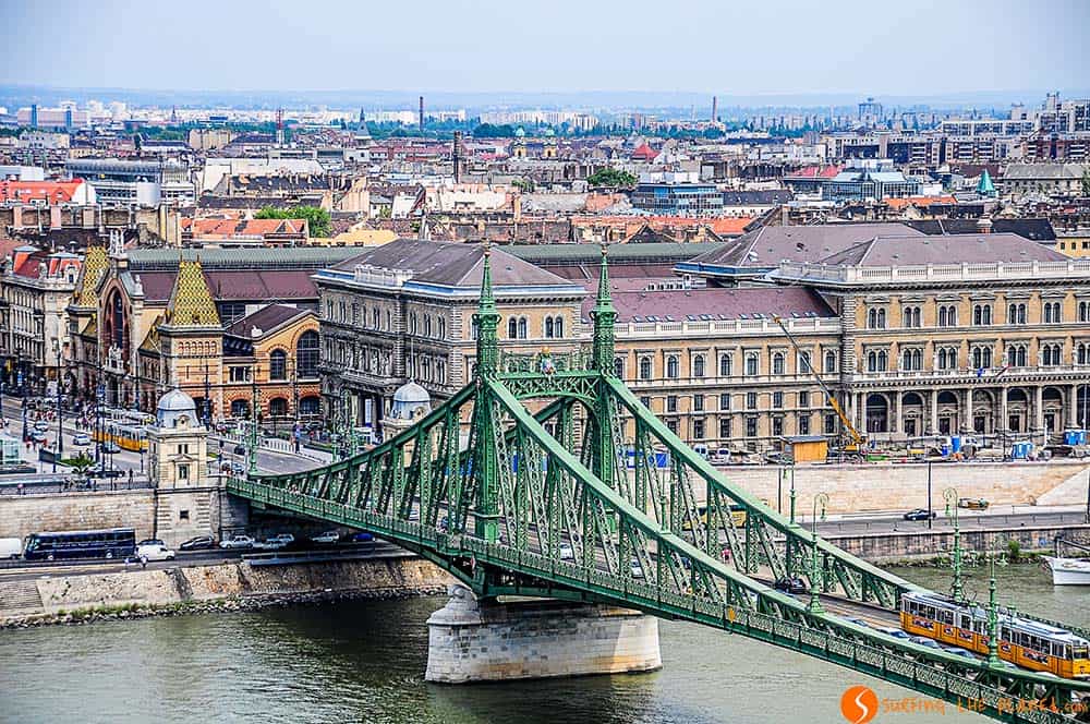 Visitare Budapest - Ponte della Libertà
