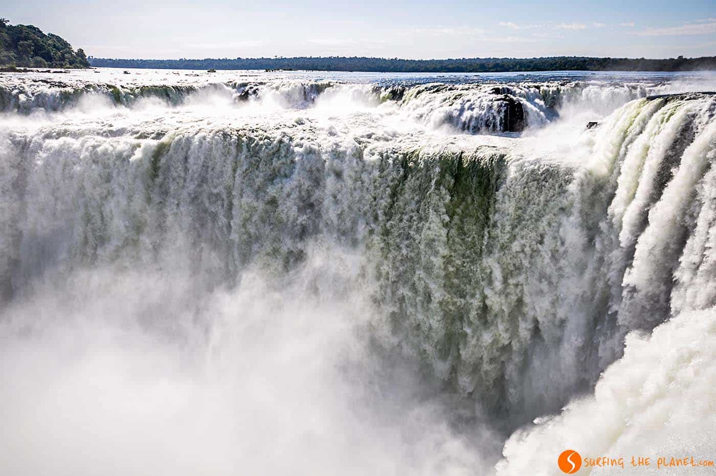 Agua infinita - Garganta del Diablo - Iguazú - Argentina