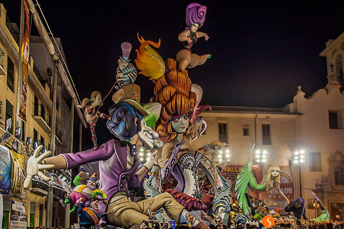 Falla ganadora 2015, Fiesta de las Fallas Valencia | Patrimonio Cultural Inmaterial de la Humanidad en España