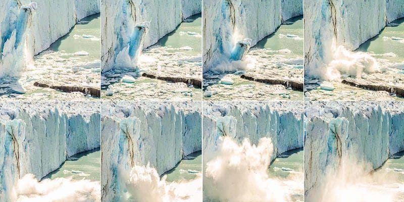 Perito Moreno Ice Fall - Patagonia Argentina