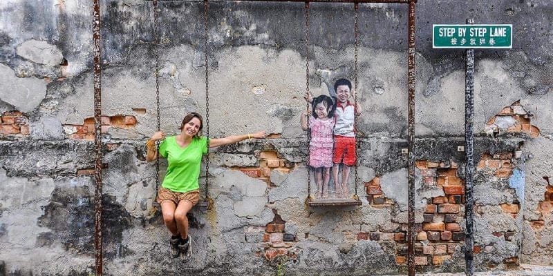Arte callejero, George Town, Malasia