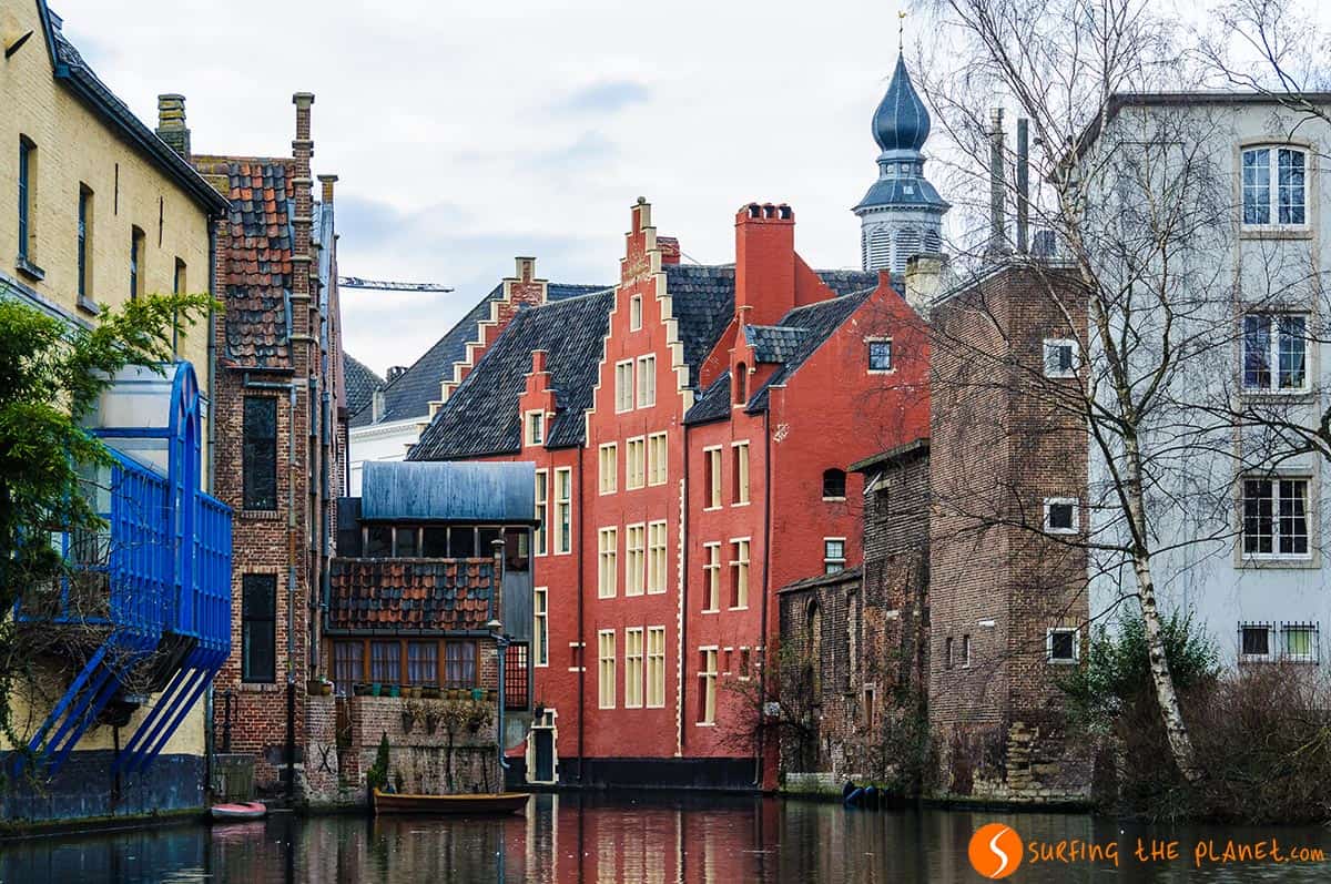 Casas coloridas, Gante, Bélgica | Que visitar en Gante
