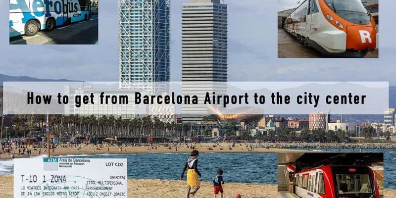 How to get from Barcelona Airport to the city center