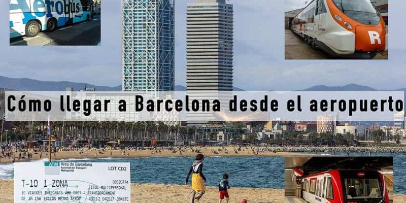 Cómo llegar a Barcelona desde el Aeropuerto del Prat | Viajar a España