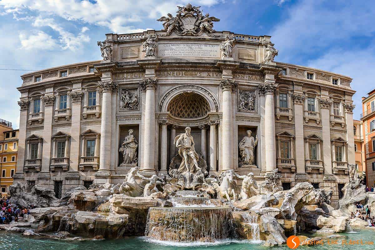 Fontana Trevi, Roma, Italia