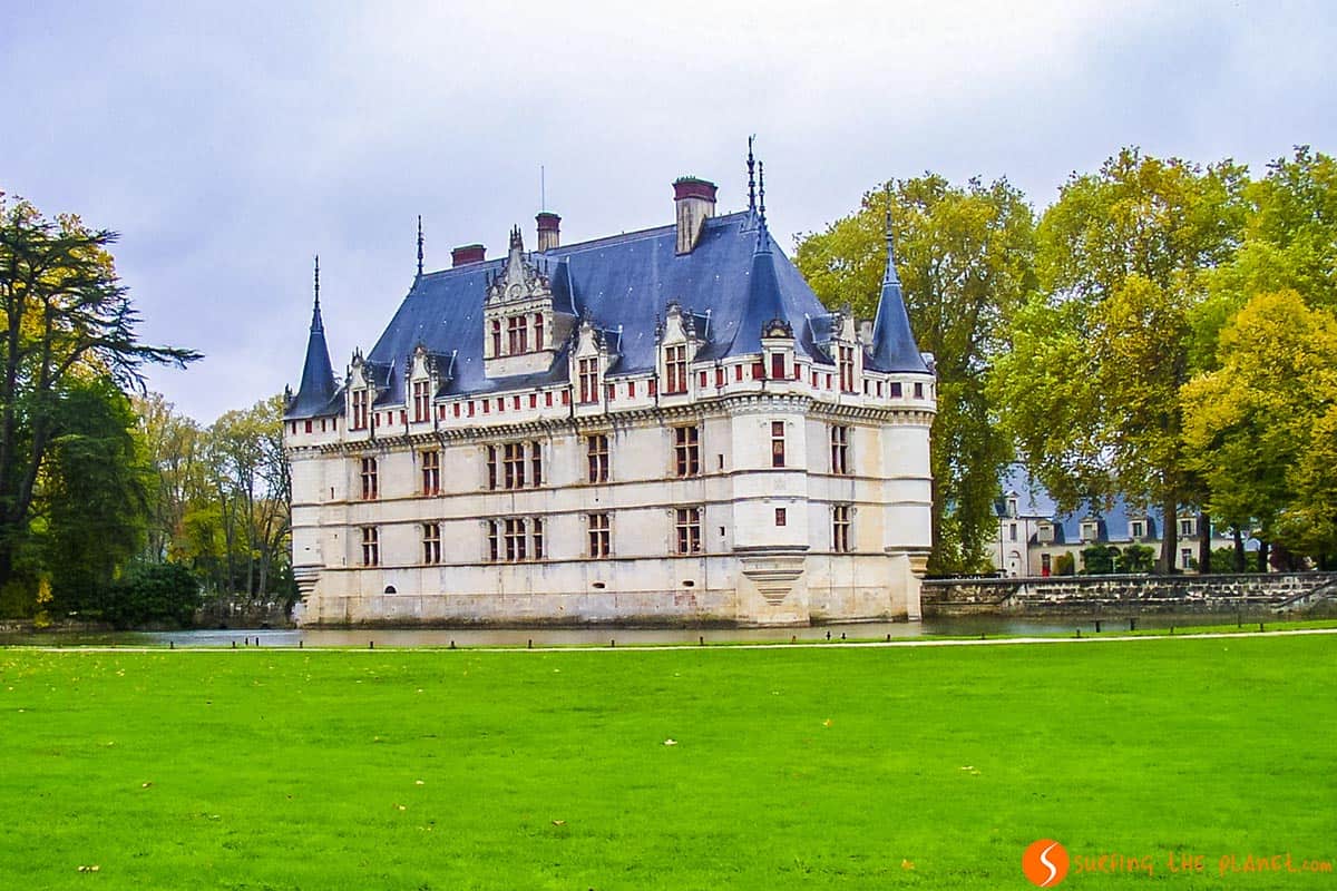 Castillo de Azay-le-Rideau, Valle del Loira, Francia | Viaje por el Valle del Loira