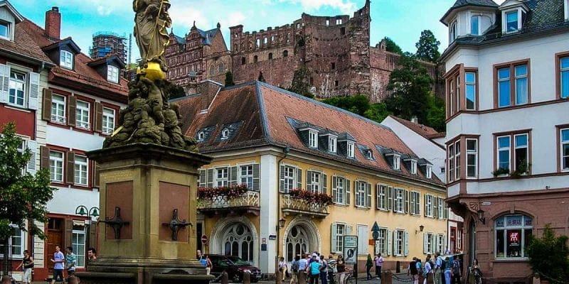 Kornmarkt, Heidelberg, Alemania
