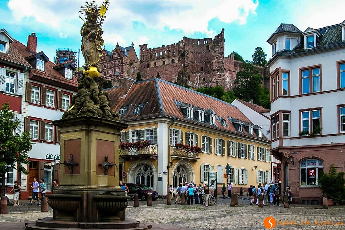 Kornmarkt, Heidelberg, Alemania