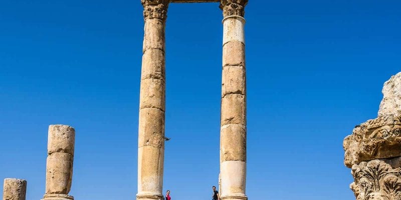 Templo Hercules, Ammán, Jordania