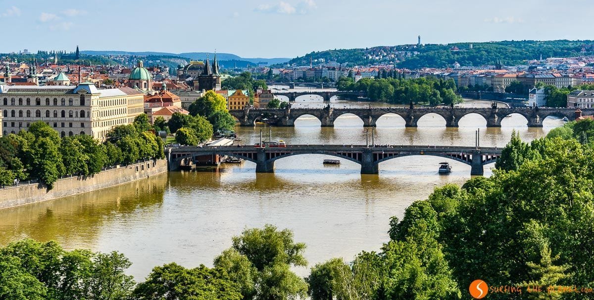 Vista del río Moldava, Praga | Que ver en Praga