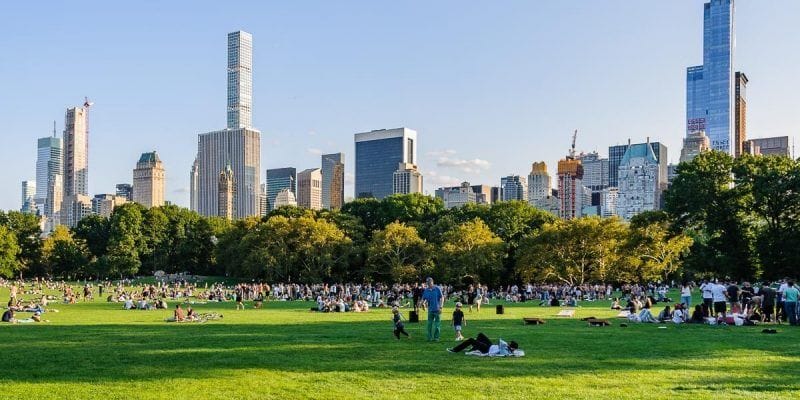 Sheep Meadow, Central Park, Nueva York, Estados Unidos