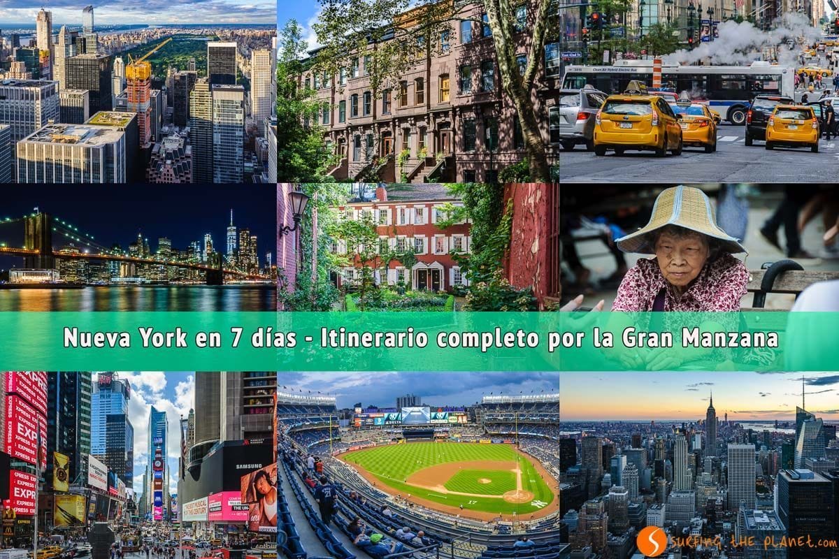 Nueva York en 7 días - Itinerario para visitar la ciudad en una semana