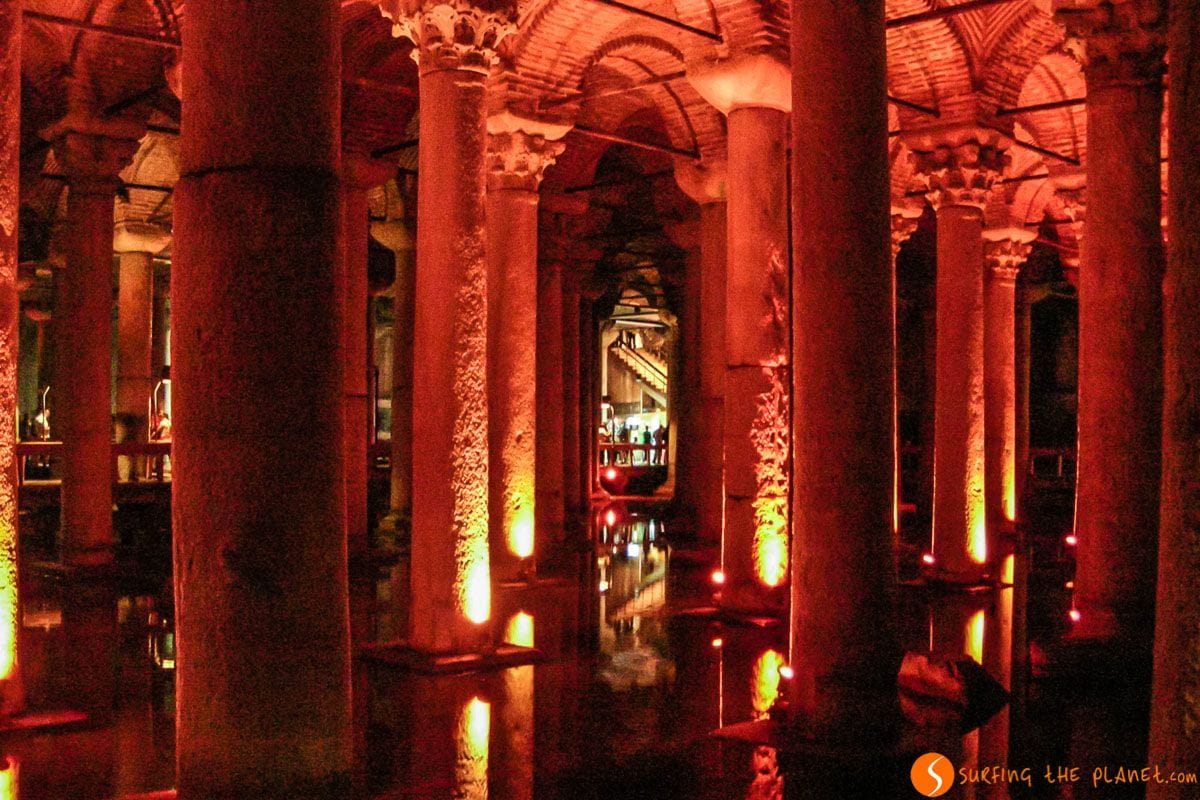 Cisterna Basílica, Estambul, Turquía