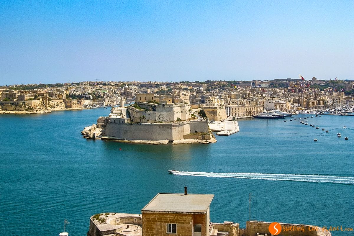 Vista tres ciudades, La Valeta, Malta