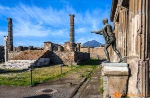 Templo de Apolo, Pompeya cerca de Nápoles, Italia