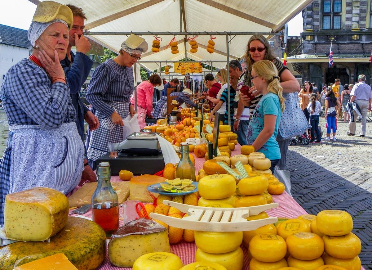 Mercado de Queso, Alkmaar, Holanda