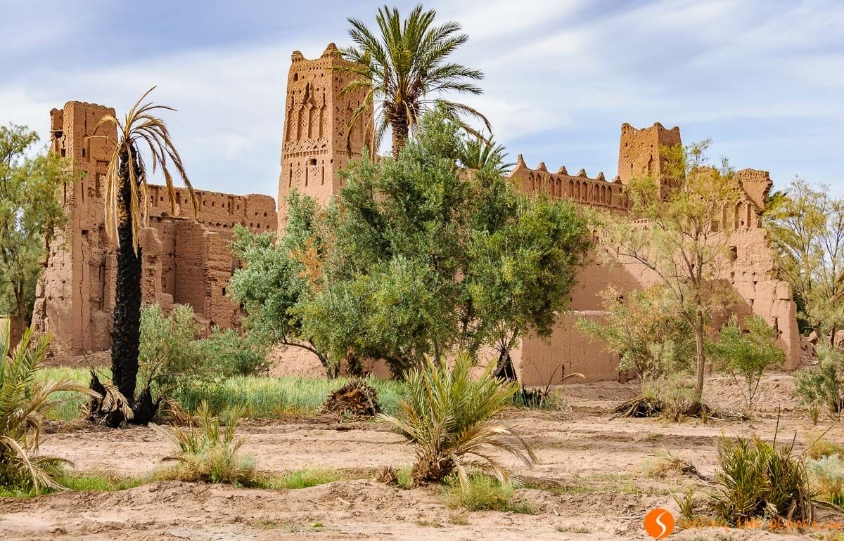 Mil kasbahs, Skoura, Marruecos