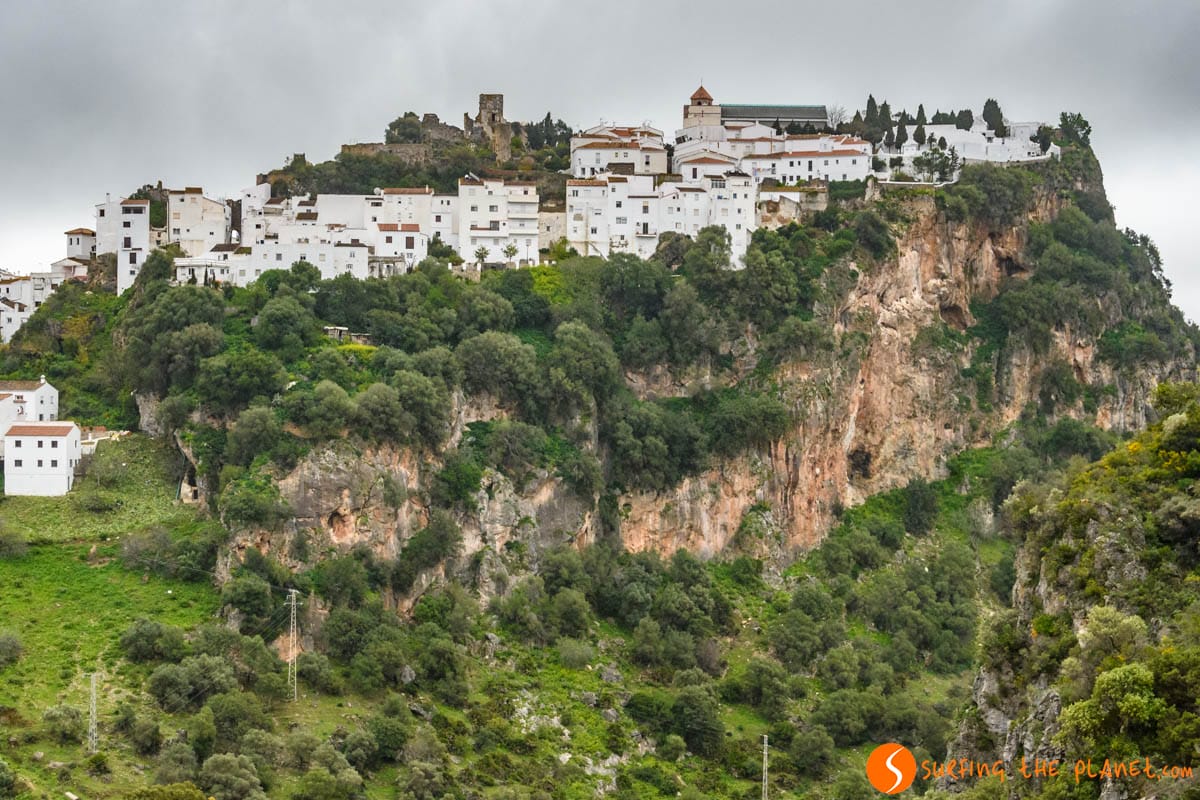 Vistas panorámicas, Casares, Málaga, Andalucía | Los 100 pueblos más pintorescos de Andalucía
