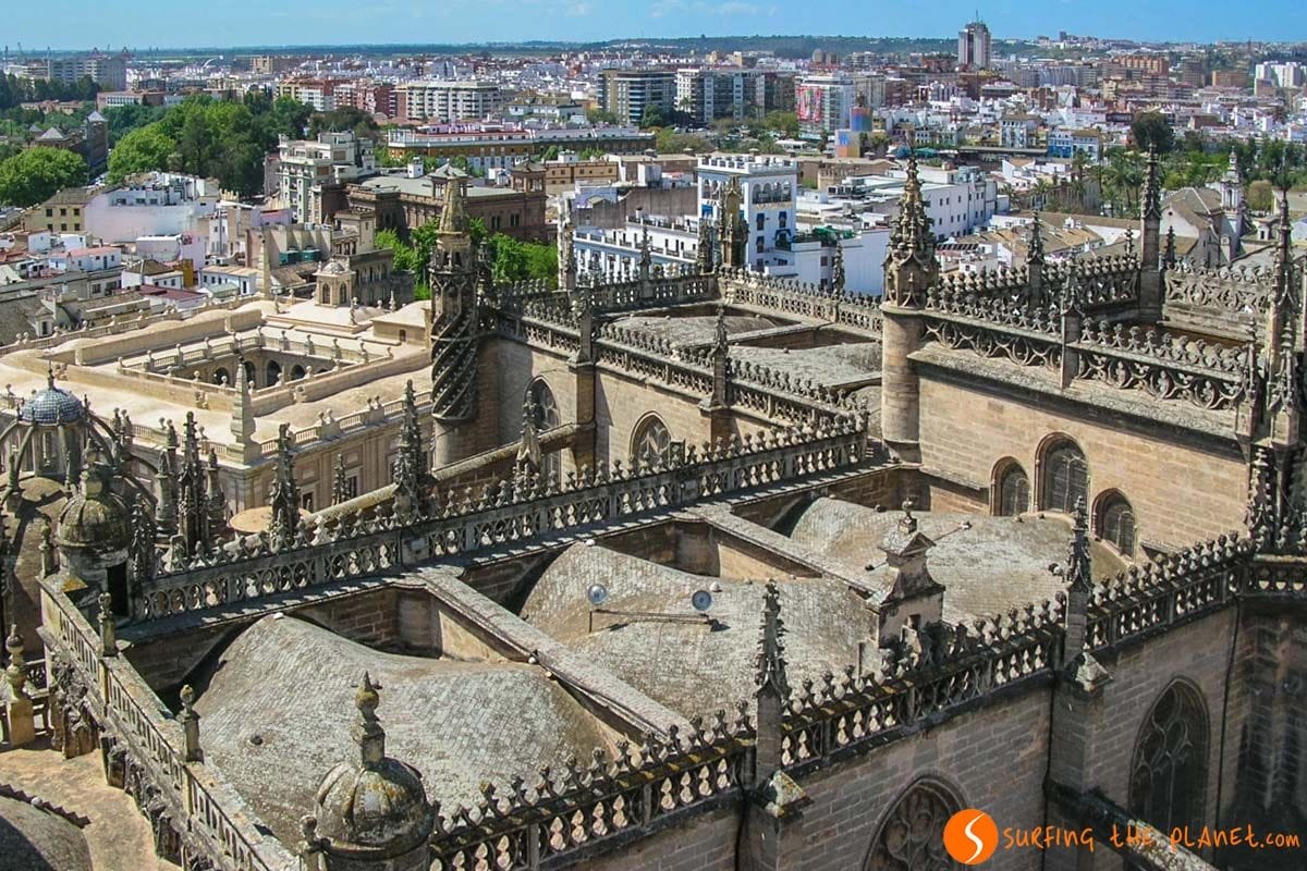 Vistas desde la Giralda, Sevilla, Andalucía | Que visitar en Sevilla