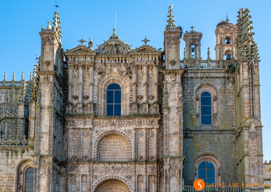 Fachada gótica, Catedral, Plasencia, Cáceres, Extremadura | Que ver en Plasencia en 1 día