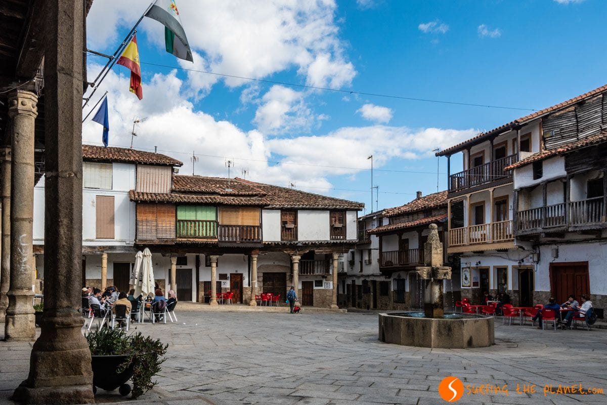 Plaza Mayor, Valverde de la Vera, Cáceres, Extremadura | Que visitar en Extremadura