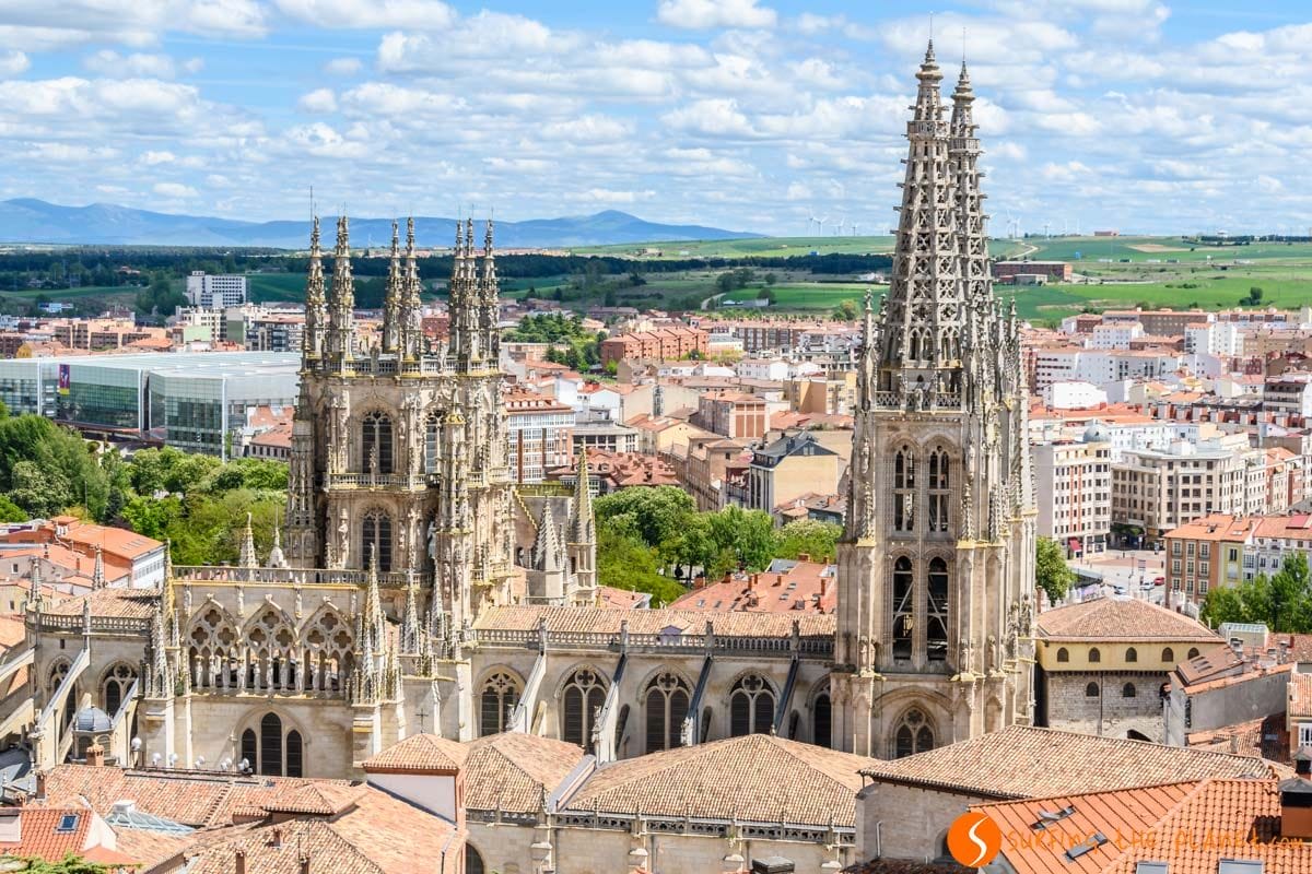 Vista panorámica, Catedral de Burgos, Castilla y León | Patrimonio de la Humanidad en España