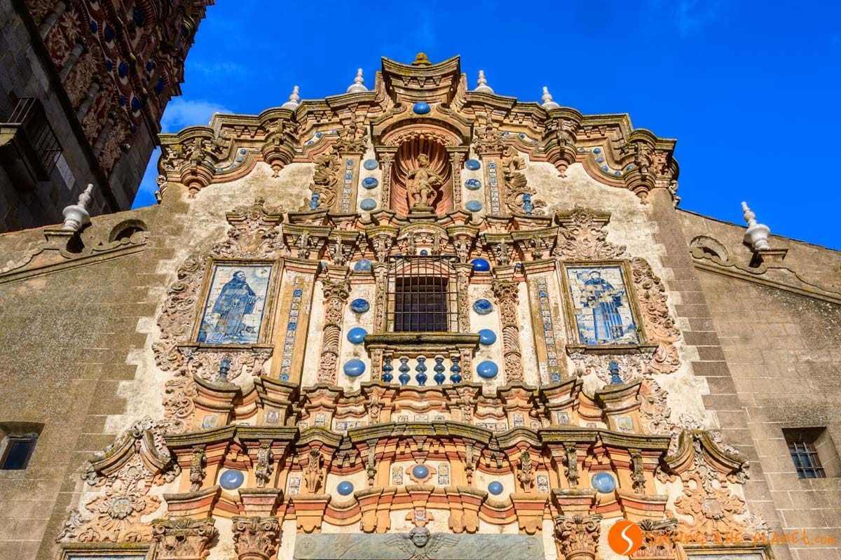 Fachada, Iglesia de San Bartolomé, Jerez de los Caballeros, Badajoz, Extremadura