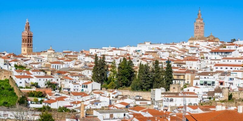 Vista panorámica, Jerez de los Caballeros, Badajoz, Extremadura