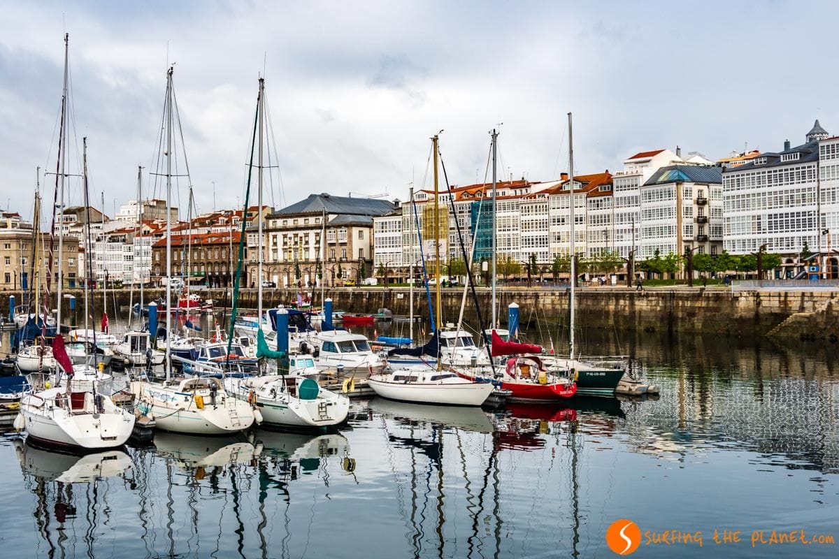 Puerto Deportivo, A Coruña, Galicia