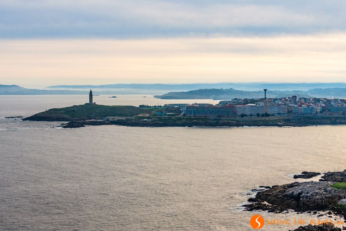 Vistas desde Monte San Pedro, A Coruña, Galicia