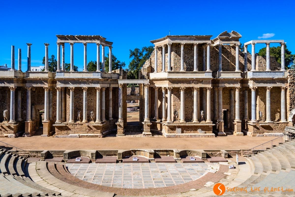 Teatro Romano, Mérida, Badajoz, Extremadura | Patrimonio de la Humanidad UNESCO en España