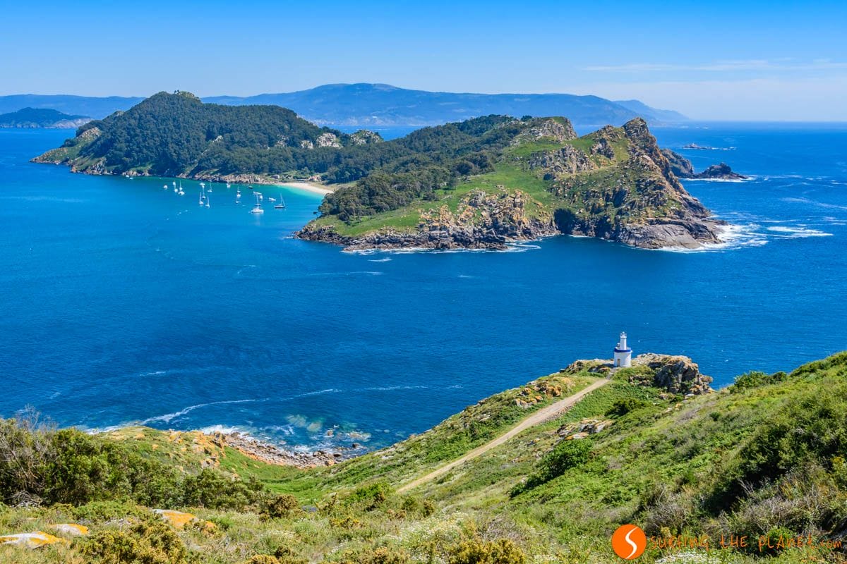 Vistas, Isla de San Martiño, Islas Cíes, Galicia | Guía de viaje a las Islas Cíes