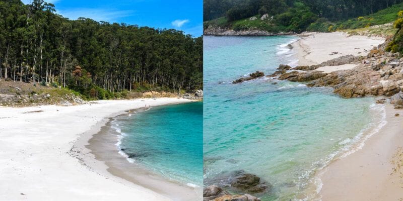 Playas de la Isla de Ons y Islas Cíes, Galicia