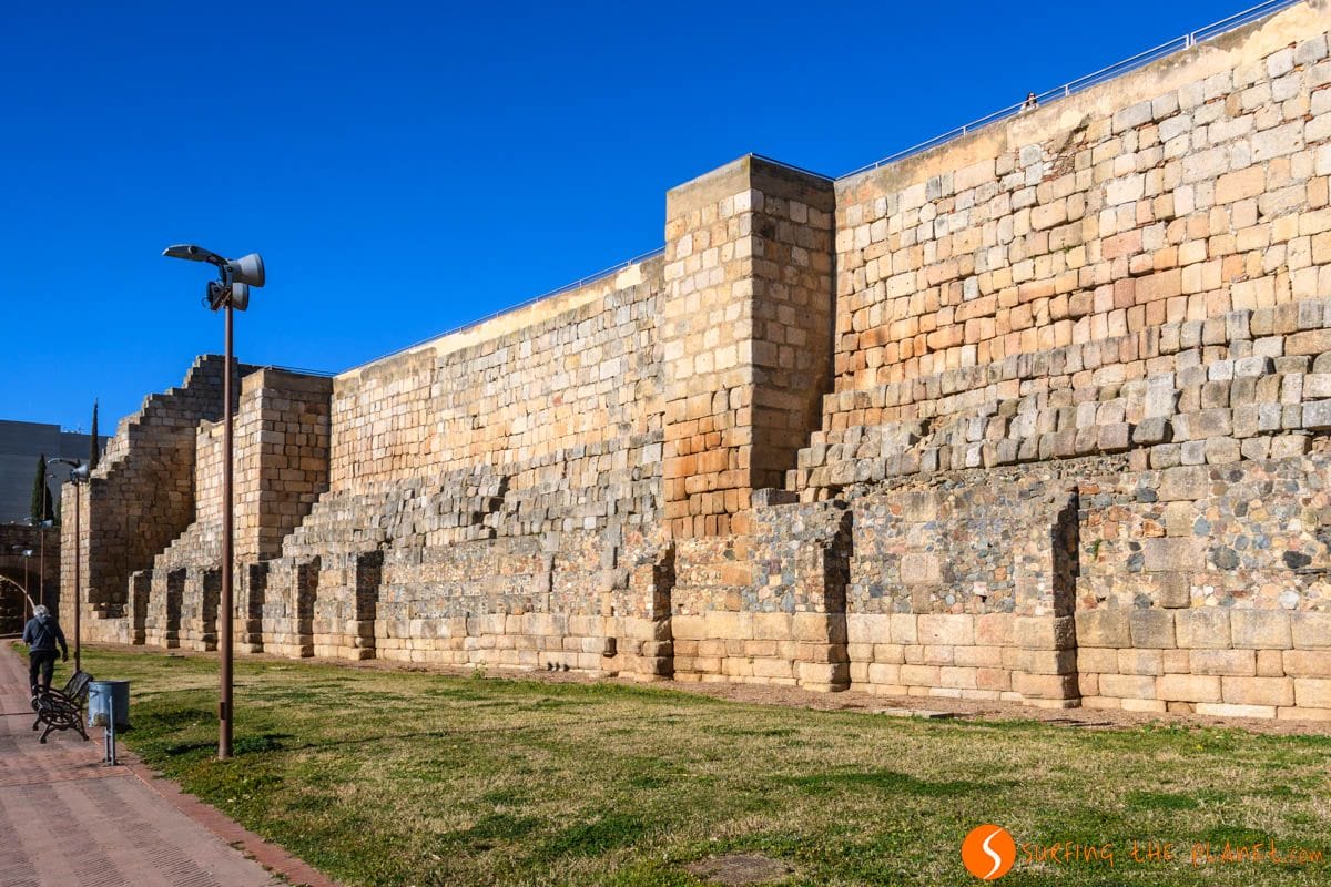 Murallas, Alcazaba, Mérida, Badajoz, Extremadura | Que ver en Mérida en 1 día