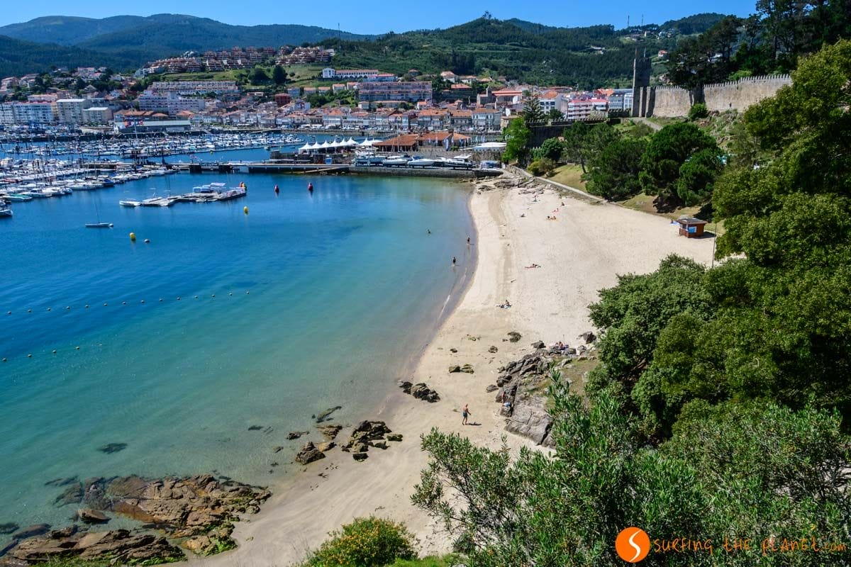 Vistas panorámicas, Fortaleza de Monterreal, Baiona, Pontevedra, Galicia | Que visitar en los alrededores de Tui