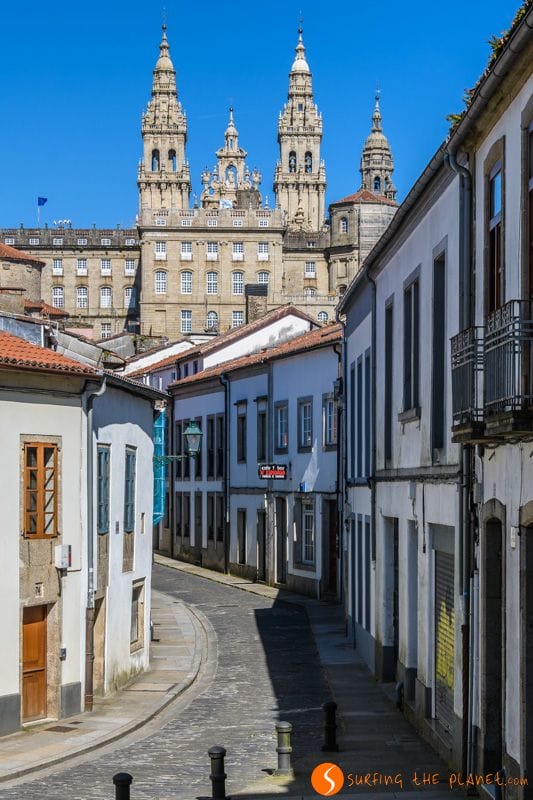 Rúa Hortas, Santiago de Compostela, A Coruña, Galicia | Que visitar en Santiago de Compostela