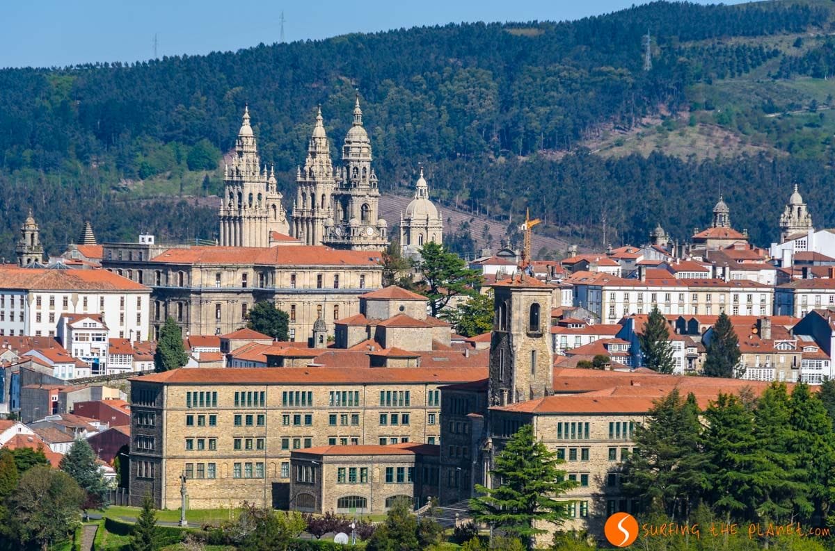 Vistas desde la Ciudad de la Cultura de Galicia, Santiago de Compostela, A Coruña, Galicia | Que visitar en Santiago