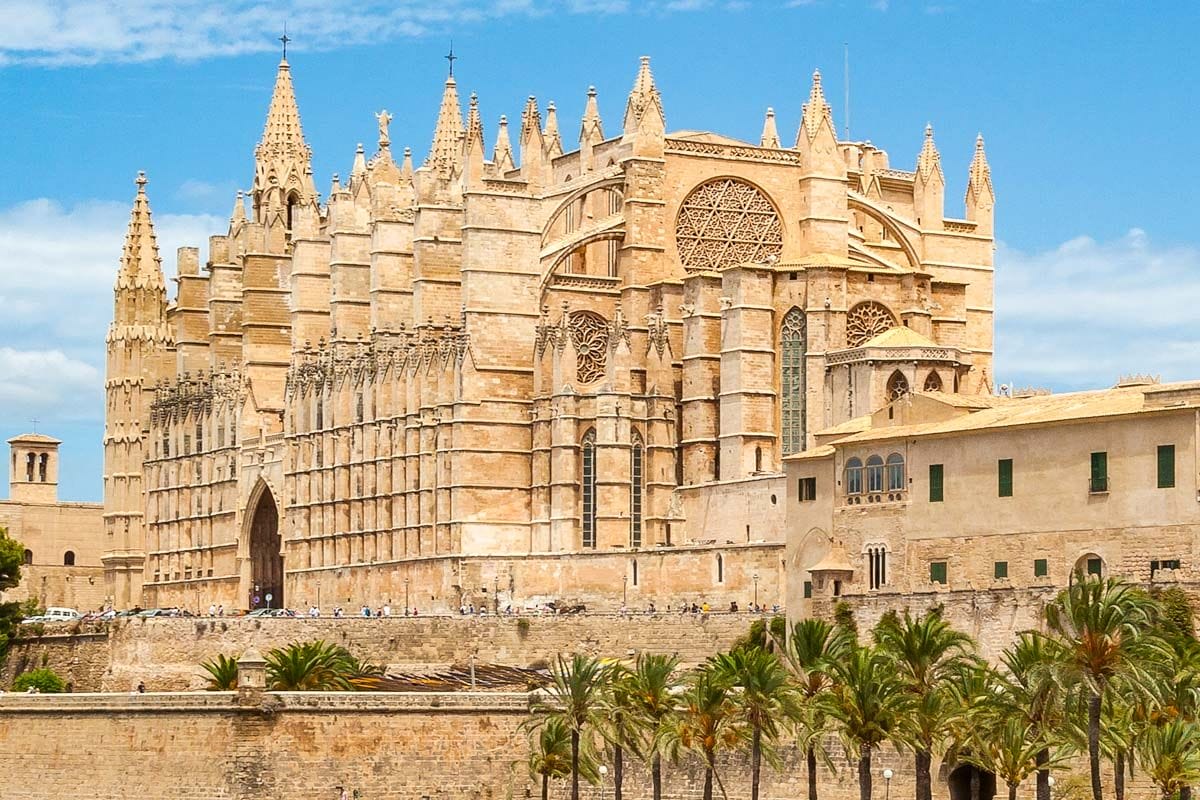 Exterior de la Catedral, Palma de Mallorca, Baleares | Que ver en Palma de Mallorca