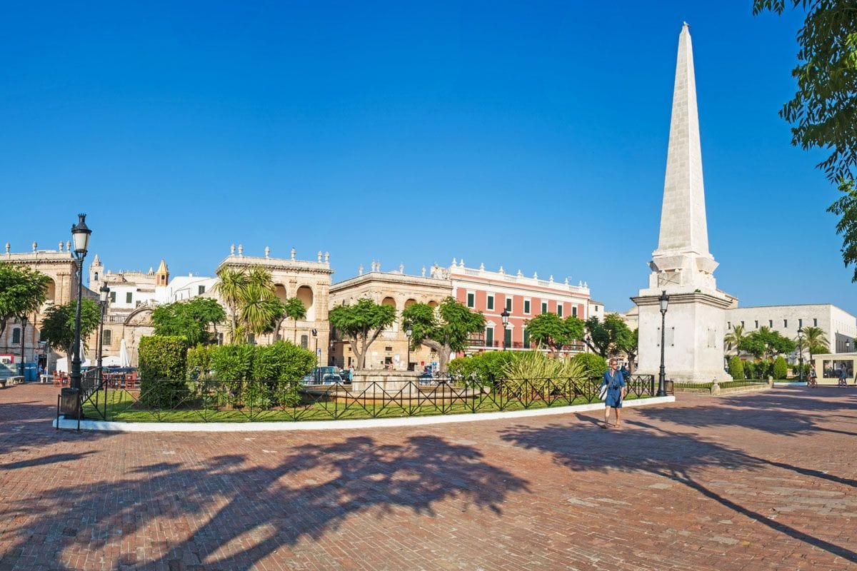 Plaza des Born, Ciudadela, Menorca | Que ver en Ciutadella