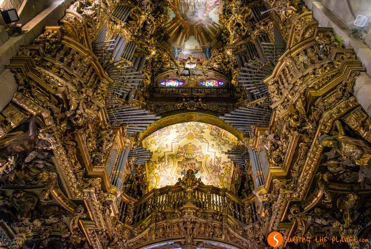 Coro alto y órgano, Catedral, Braga, Portugal | Que ver en Braga
