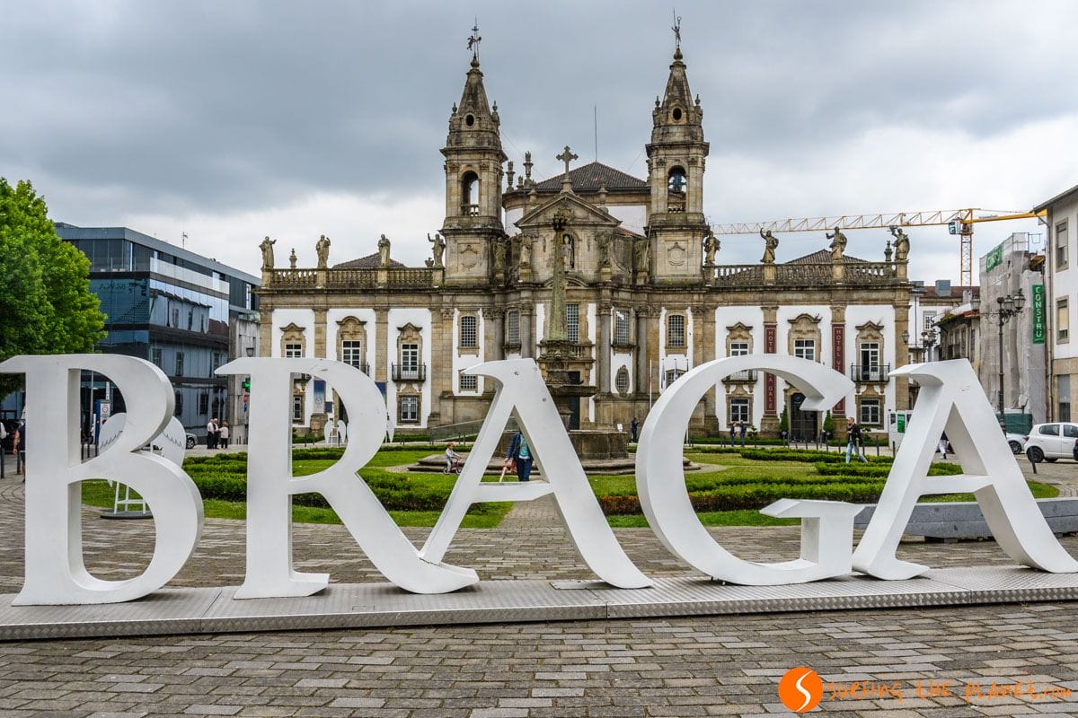 Letrero Gigante, Braga, Portugal | Que ver en Braga en 2 días