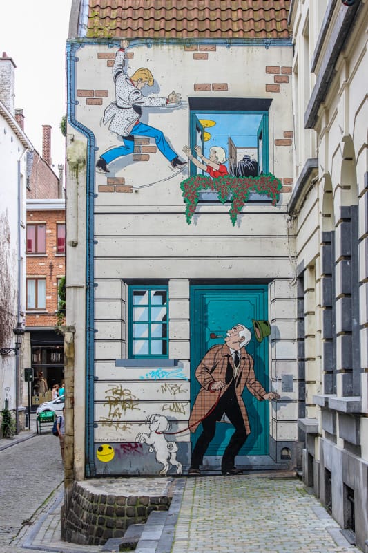 Mural de cómic, Bruselas, Bélgica | Que ver en Bruselas