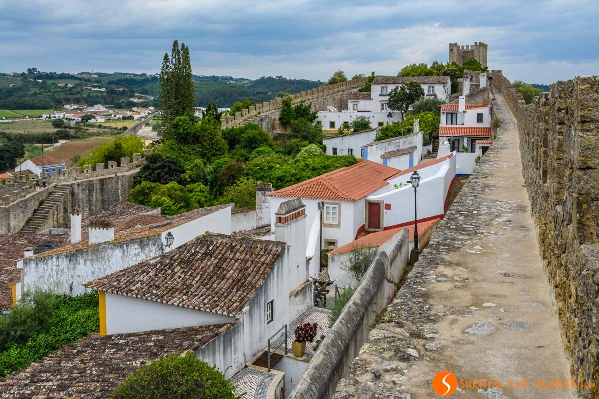 Muralla medieval, Óbidos, Portugal | Que visitar en Óbidos en 1 día