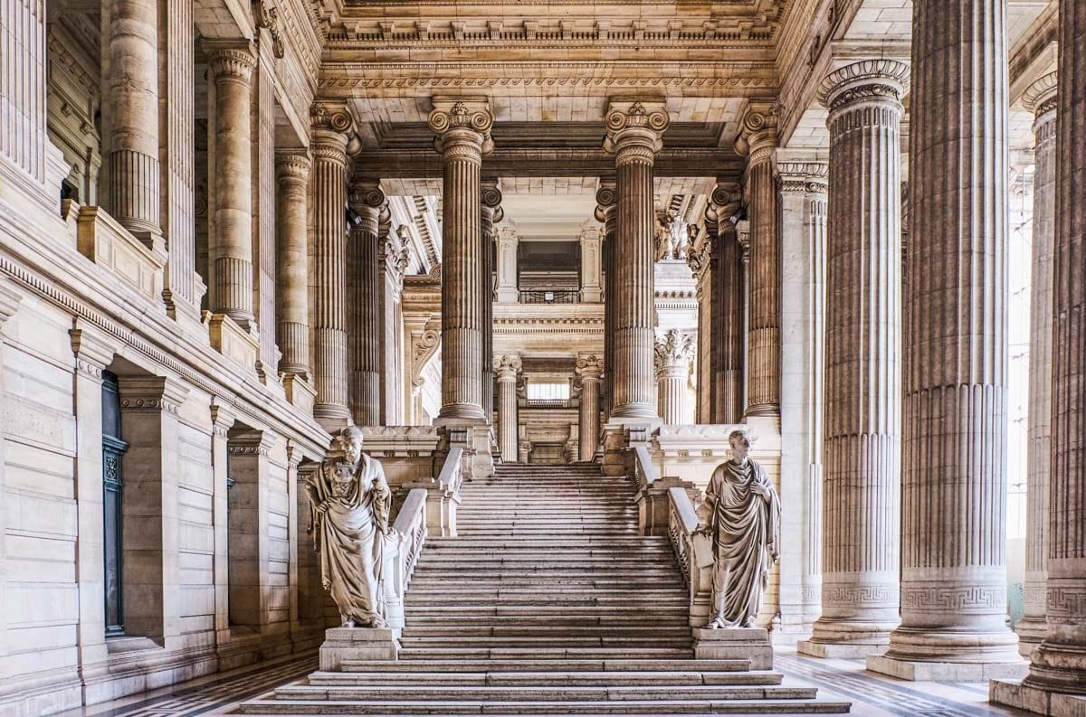 Interior, Palacio de la Justicia, Bruselas, Bélgica | Que visitar en Bruselas en 1 día
